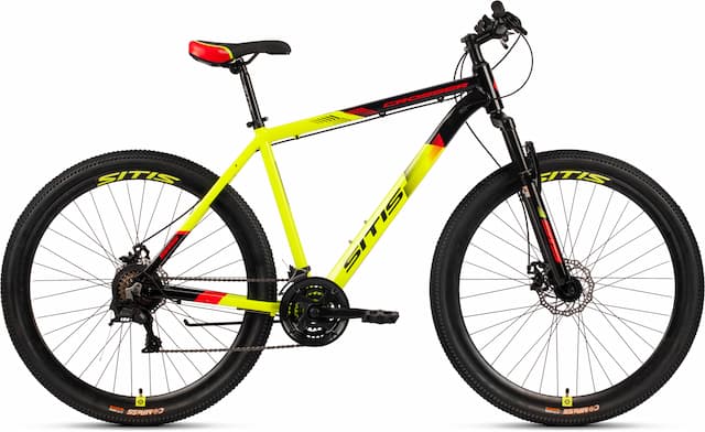 Велосипед SITIS CROSSER 29" (2023) Black-Yellow-Red