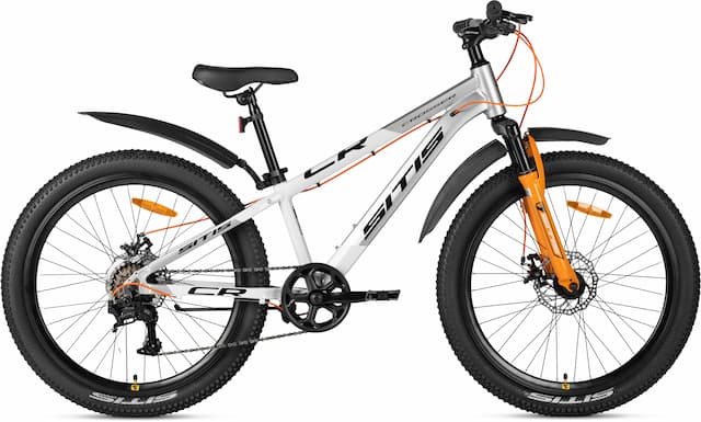 Велосипед SITIS CROSSER 7SP 24" (2025) Grey-White-Black