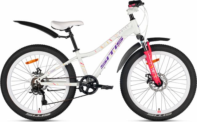 Велосипед SITIS DAISY 24" 7sp (2024) White-Pink-Purple