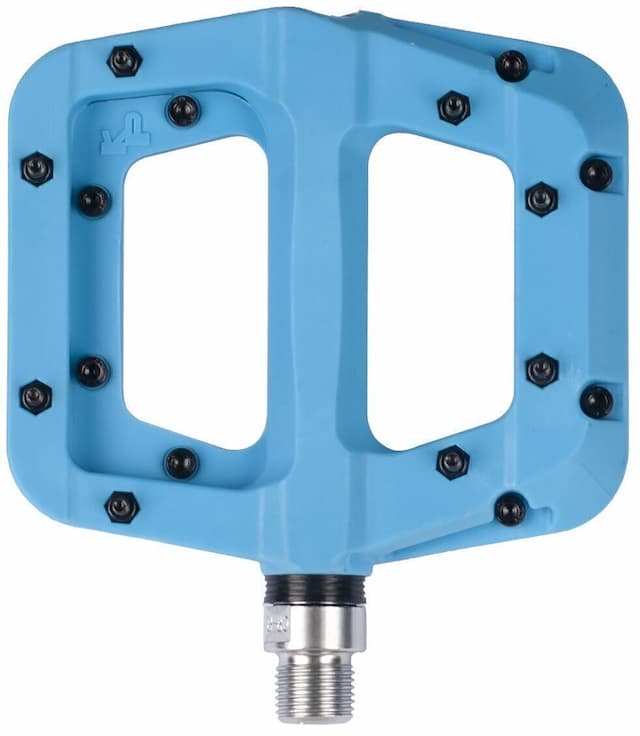 Педали STS KP-922 Aluminum CNC CR-MO Axle синий