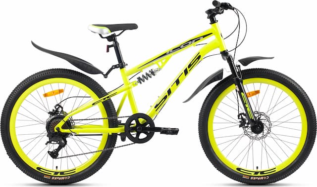 Велосипед SITIS ICON 7SP 24" (2025) Neon Green-Black