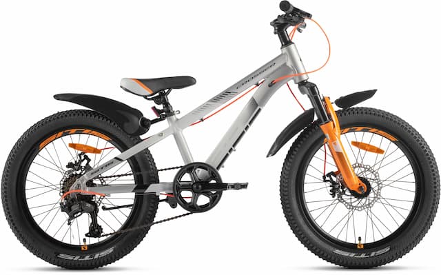 Велосипед SITIS CROSSER 7SP 20" (2024) White-Grey-Orange