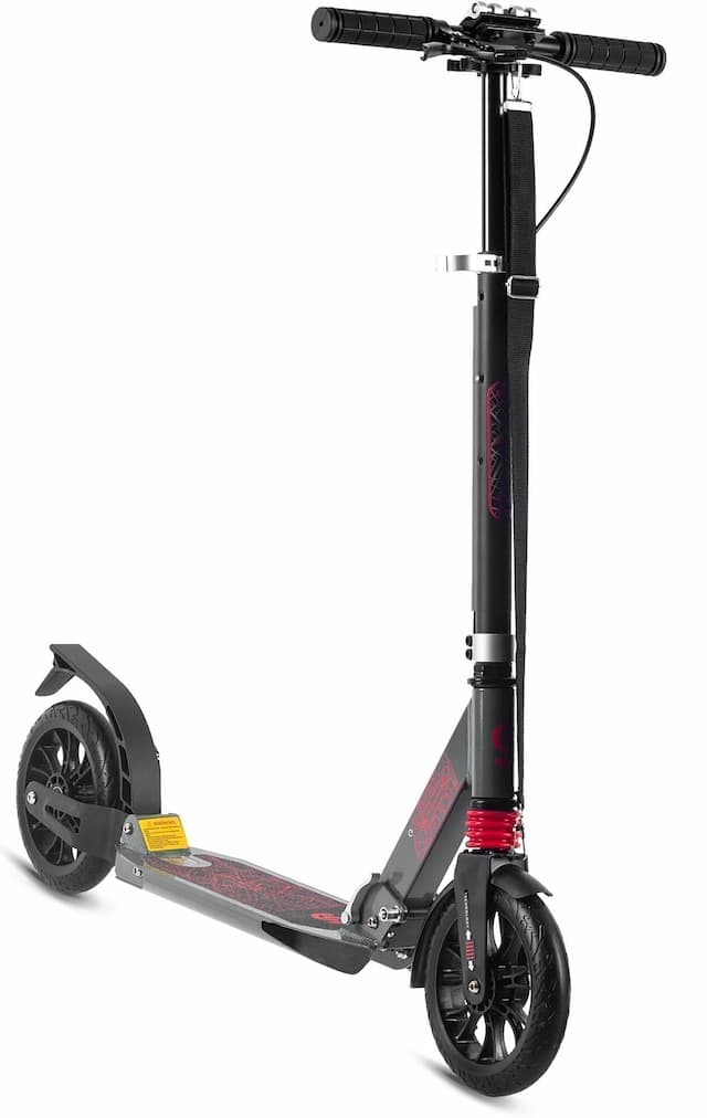 Самокат SITIS DIO 200 FRS Brake серо-красный