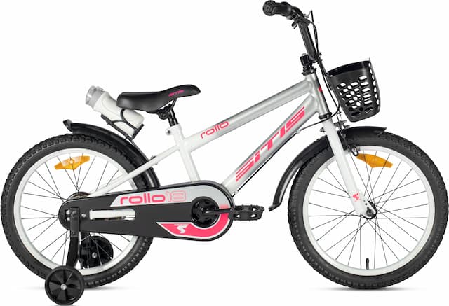 Велосипед SITIS ROLLO 18" (2024) Grey-Pink