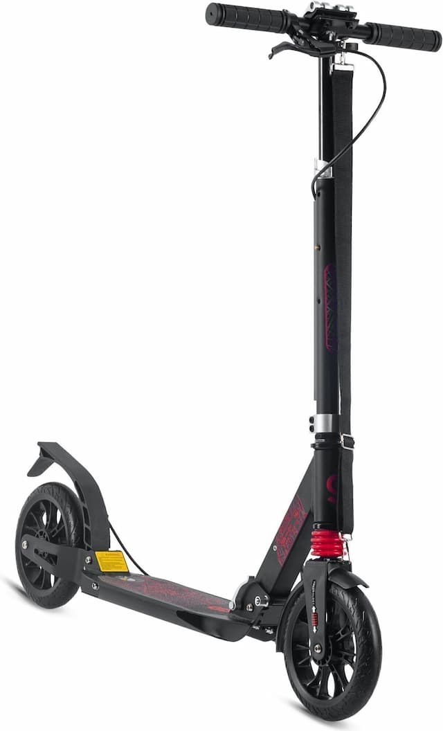 Самокат SITIS DIO 200 FRS Brake черно-красный