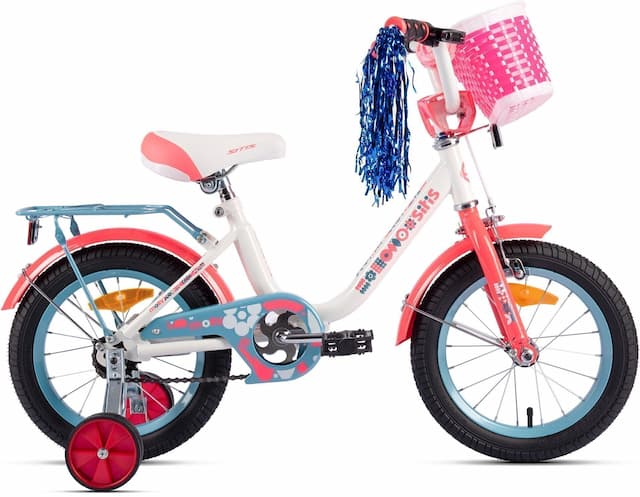 Велосипед SITIS MOLLY 14" (2023) White-Pink