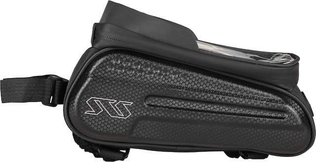 Сумка STS 83789 на раму c отделением для смартфона черный