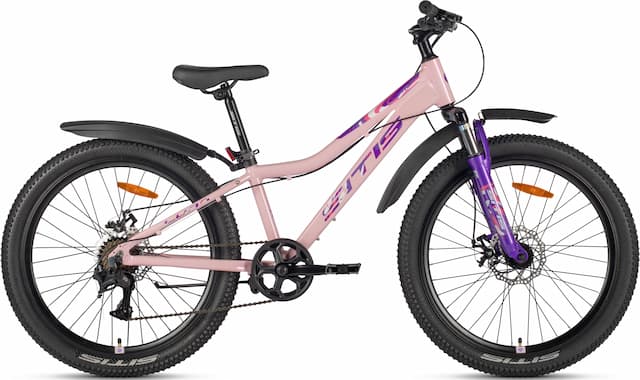 Велосипед SITIS LUNA 7SP 24" (2024) Pink-Purple