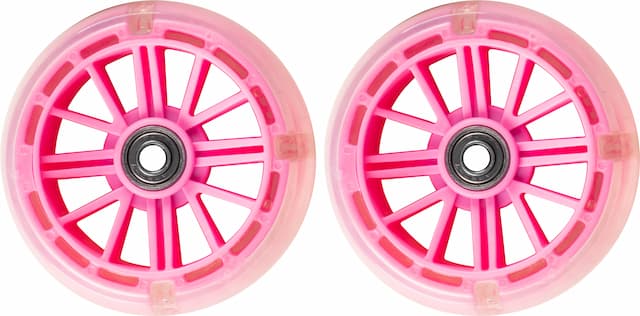 Дополнительные колеса STS TW7311 LED 12-20 розовый