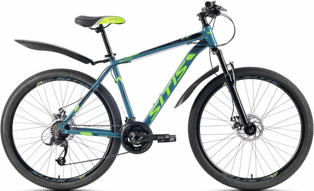 Велосипед SITIS RADE RD710 27.5 (2022) серо-зеленый