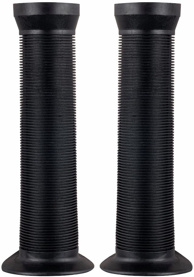 Грипсы STS 411A 147mm kraton с 2 грипстопами черный