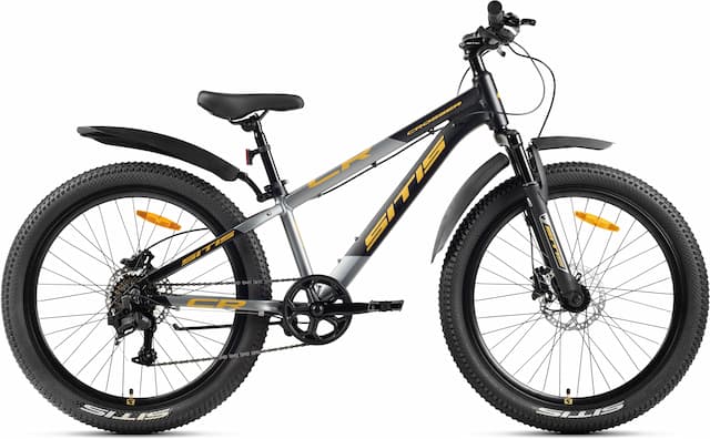Велосипед SITIS CROSSER 7SP HD 24" (2025) Black-Grey-Beige
