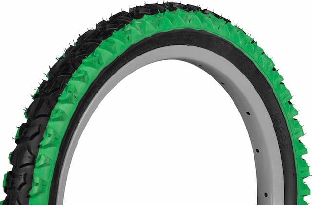 Велопокрышка STS HY-109A 16x2.125 зеленый борт