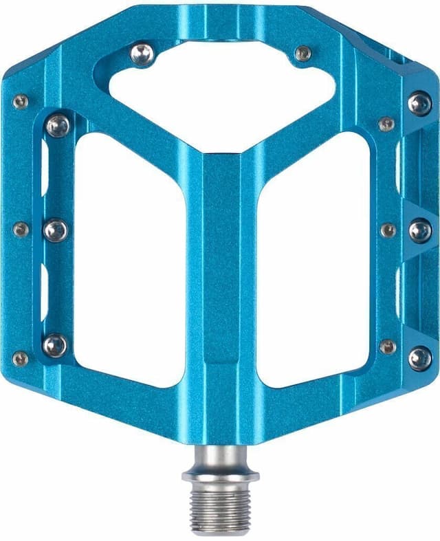 Педали STS KP-197 Aluminum CNC CR-MO Axle синий