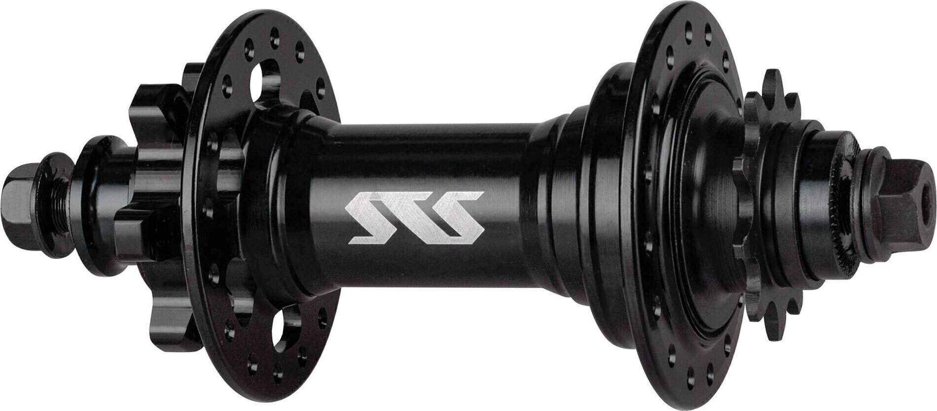 Втулка задняя STS SS 6-bolt 32H 10T 4 пром подшипника Black