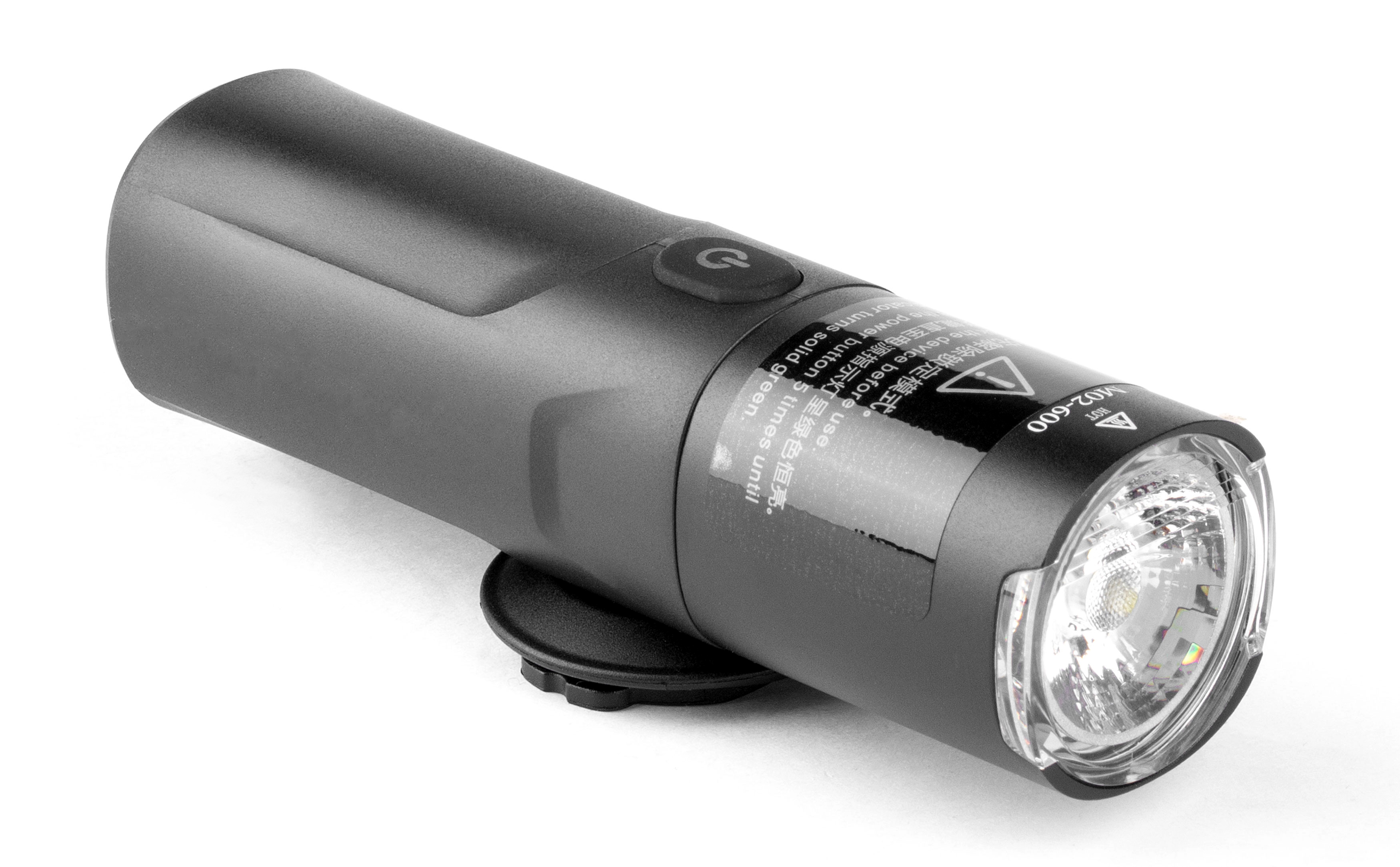 Фара передняя STS W&M M02-600, LED-OSRAM,2200 mAh, IP66 Black