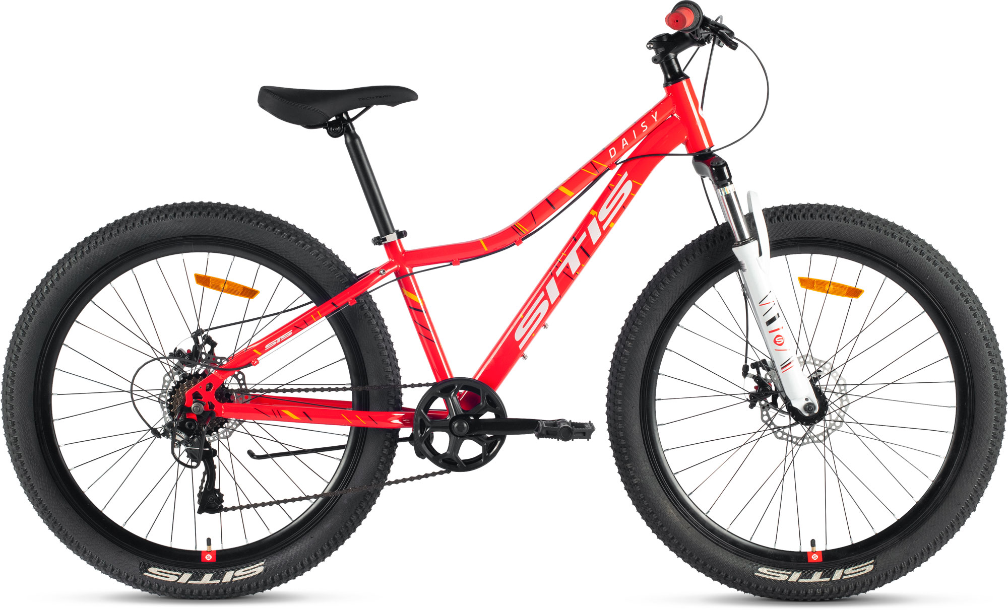 Велосипед SITIS DAISY 7SP 26" (2025) Red-White-Yellow