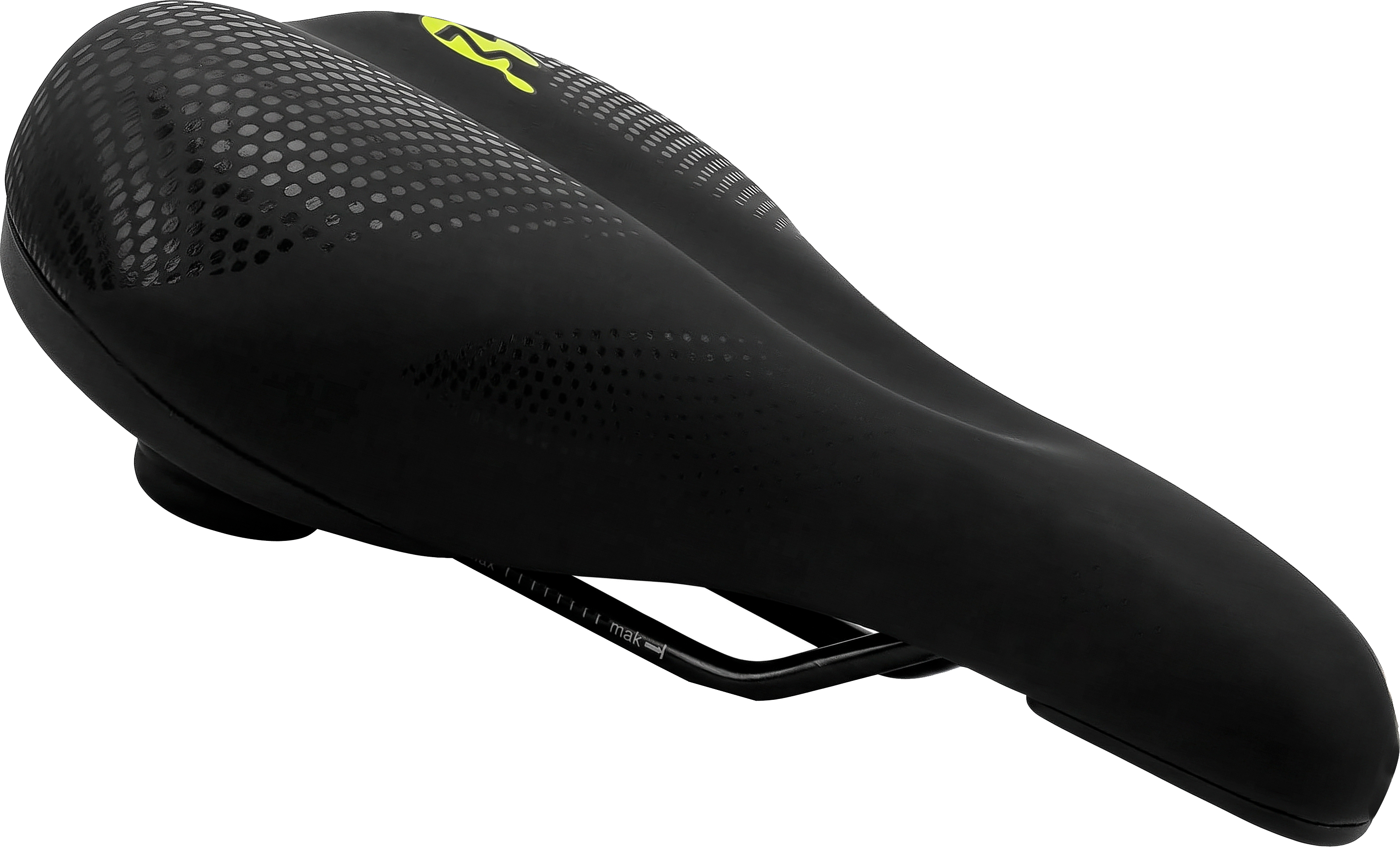 Седло STS-D5346 271x181мм Black-Yellow
