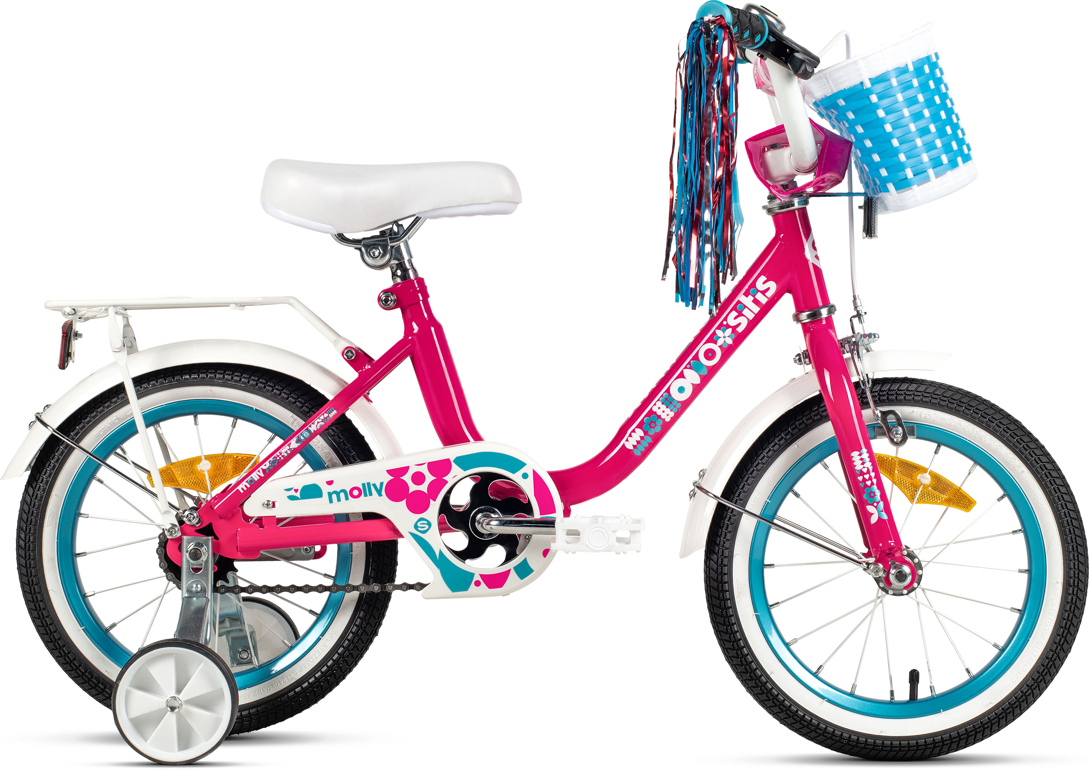 Велосипед SITIS MOLLY 14" (2026) Pink-Turquoise