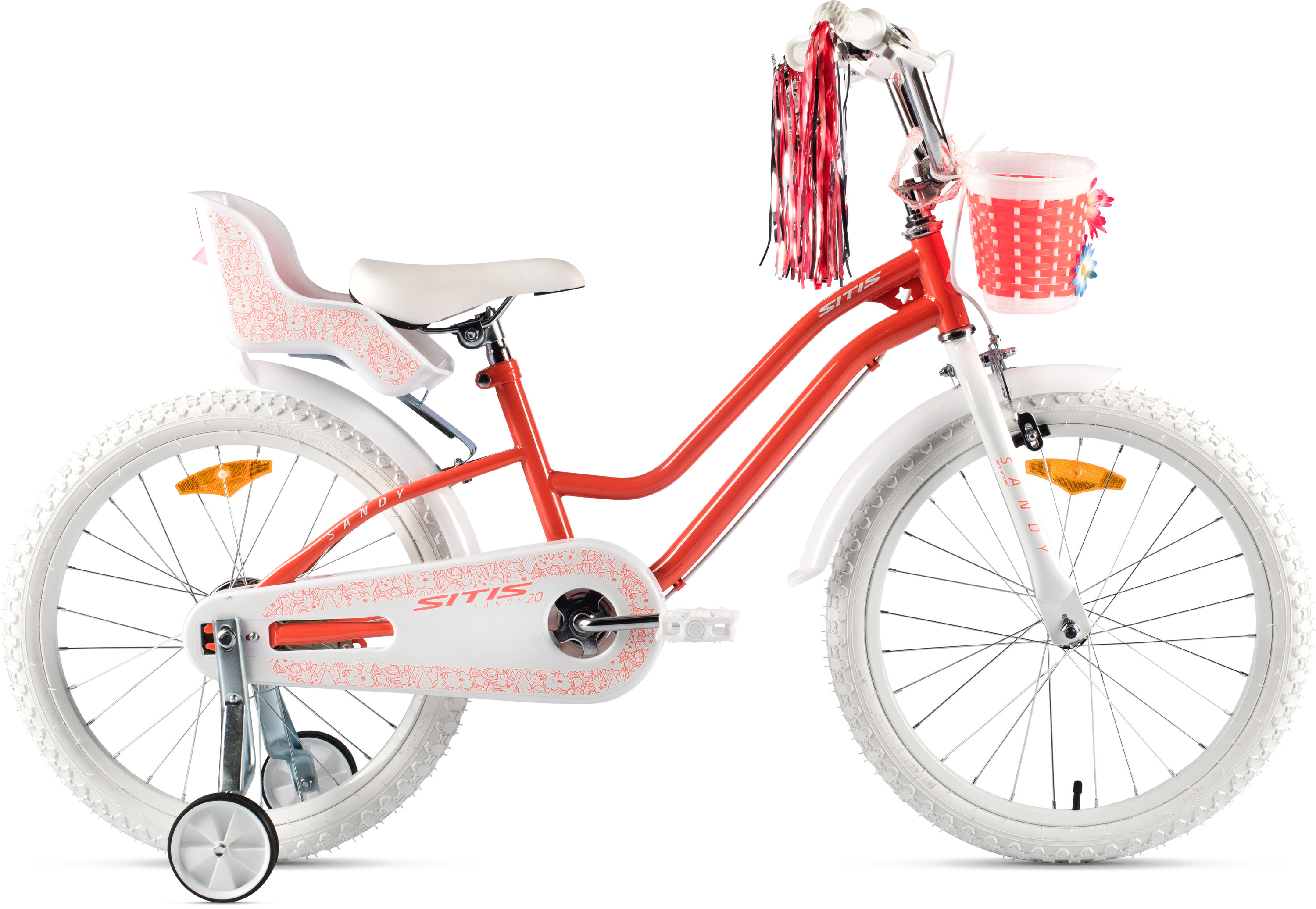 Велосипед SITIS SANDY 20" (2024) White-Coral