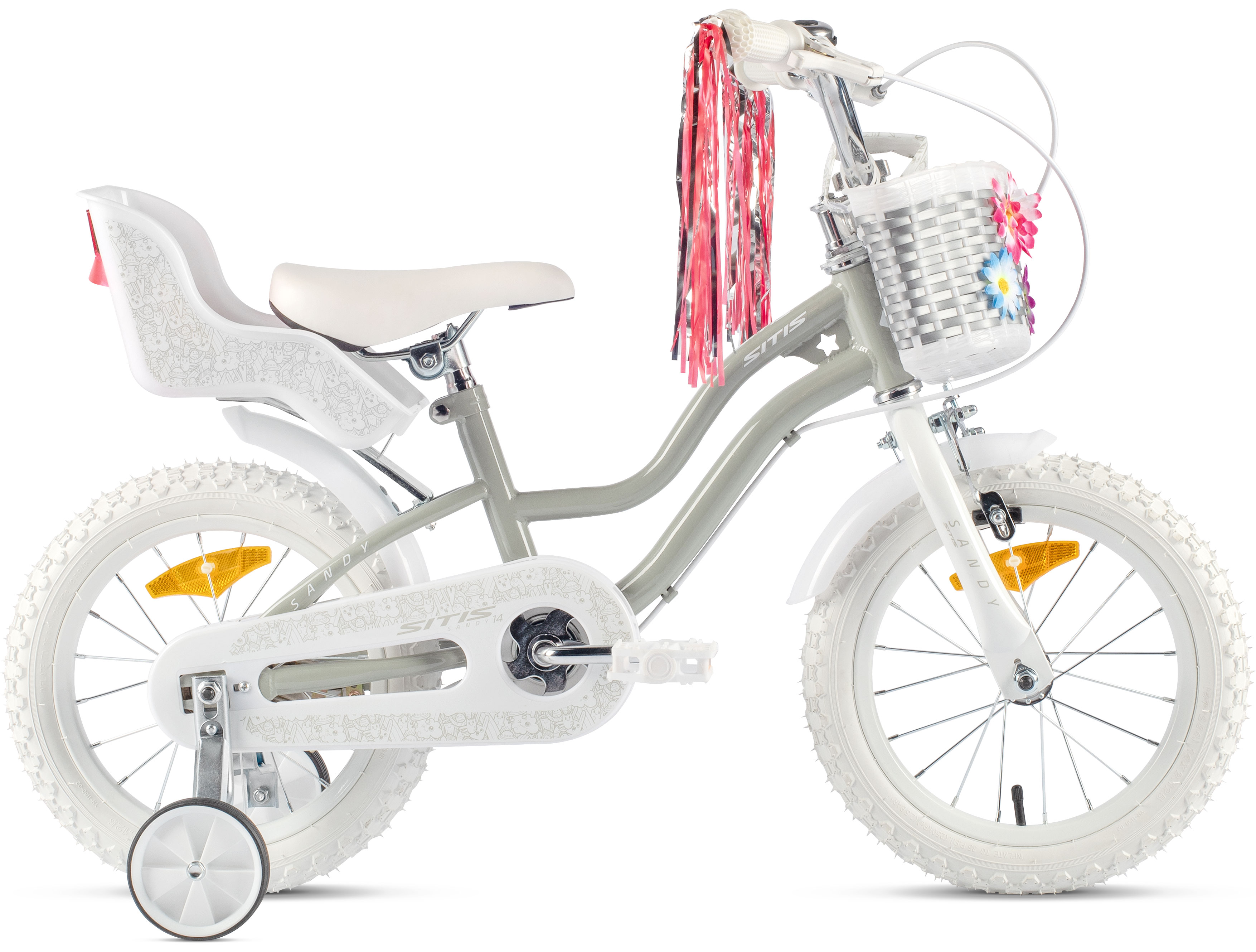 Велосипед SITIS SANDY 14" (2024) White-Grey