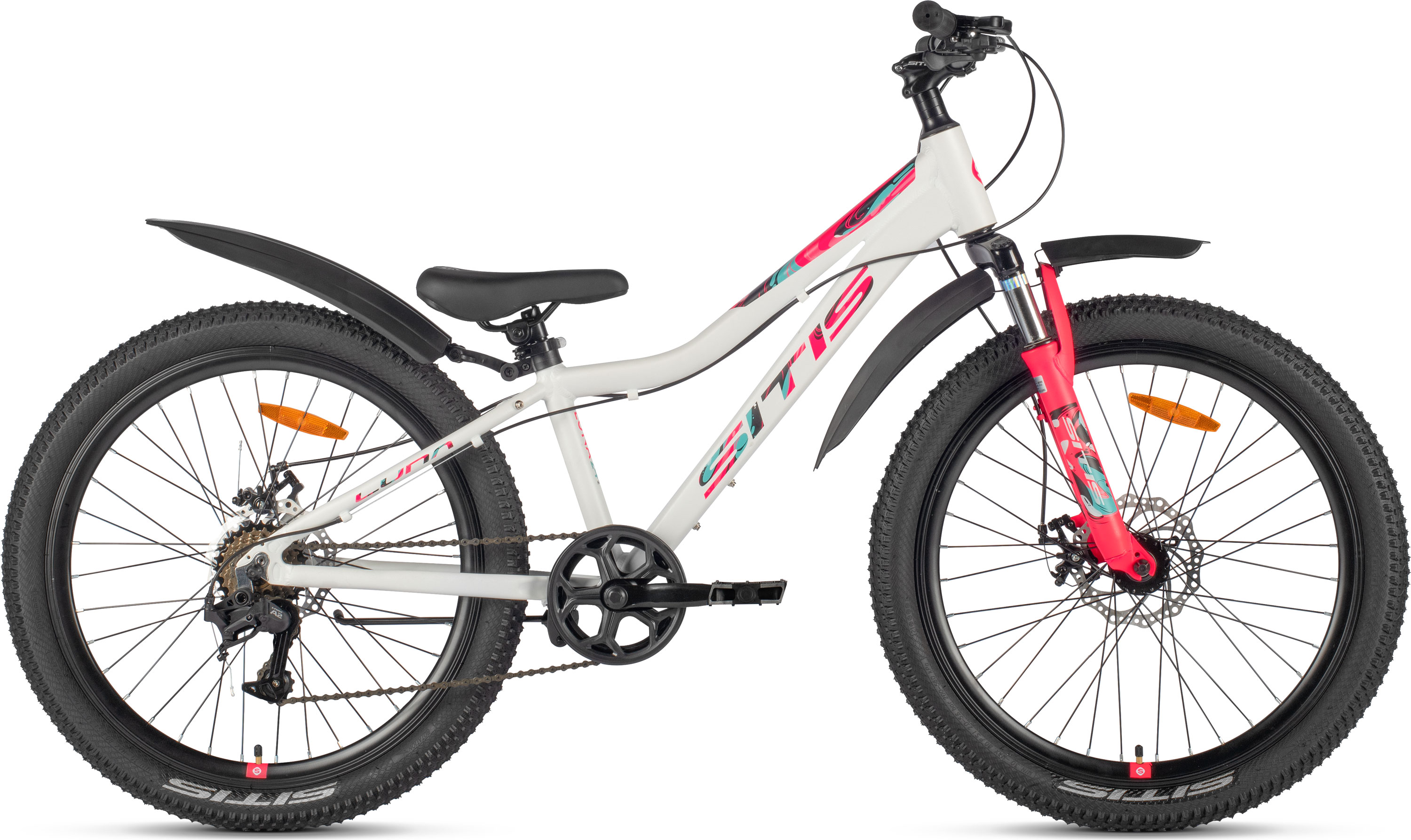 Велосипед SITIS LUNA 7SP MD 24" (2026) White-Pink
