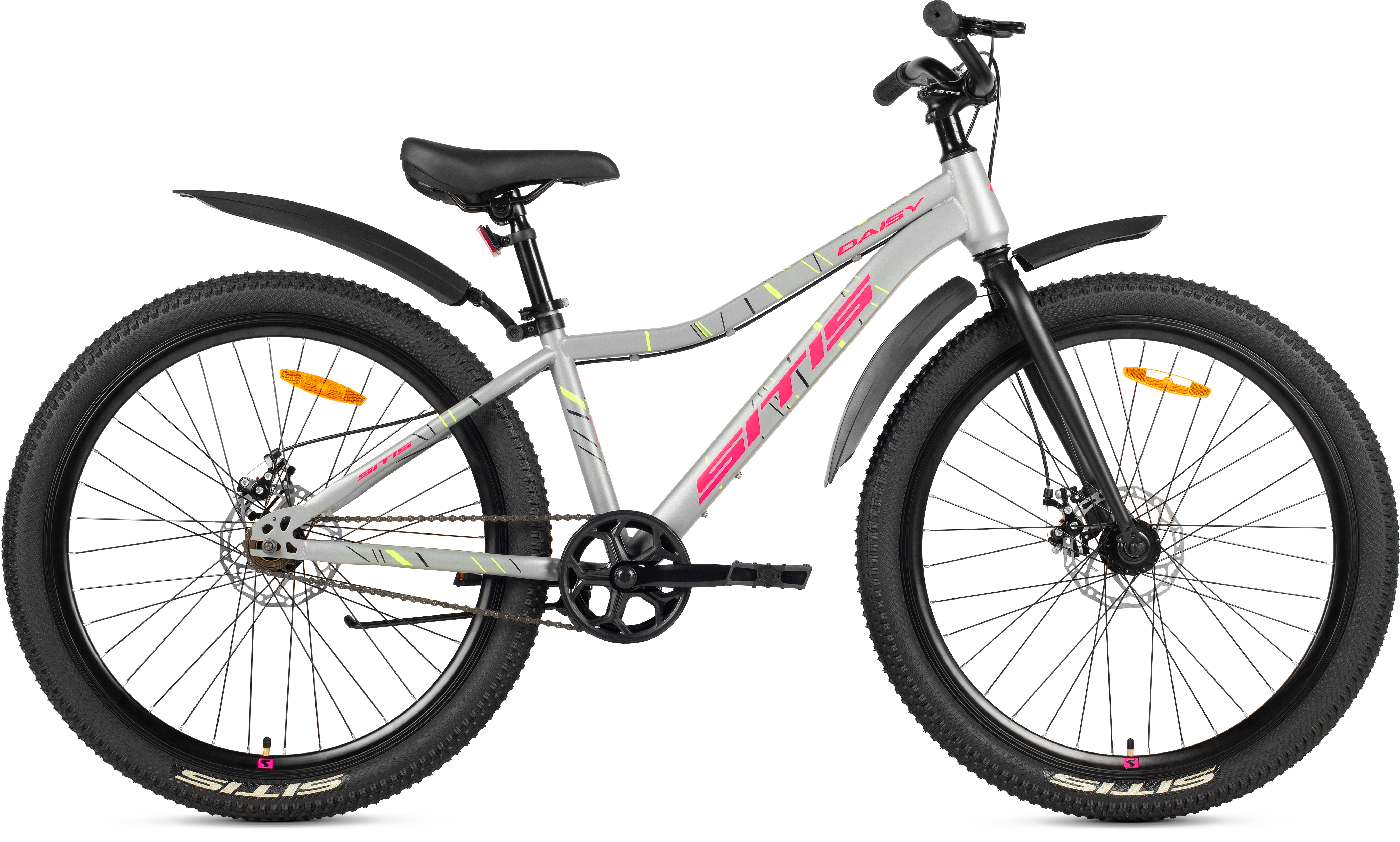Велосипед SITIS DAISY RIGID SINGLE 26" (2026) Grey-Pink
