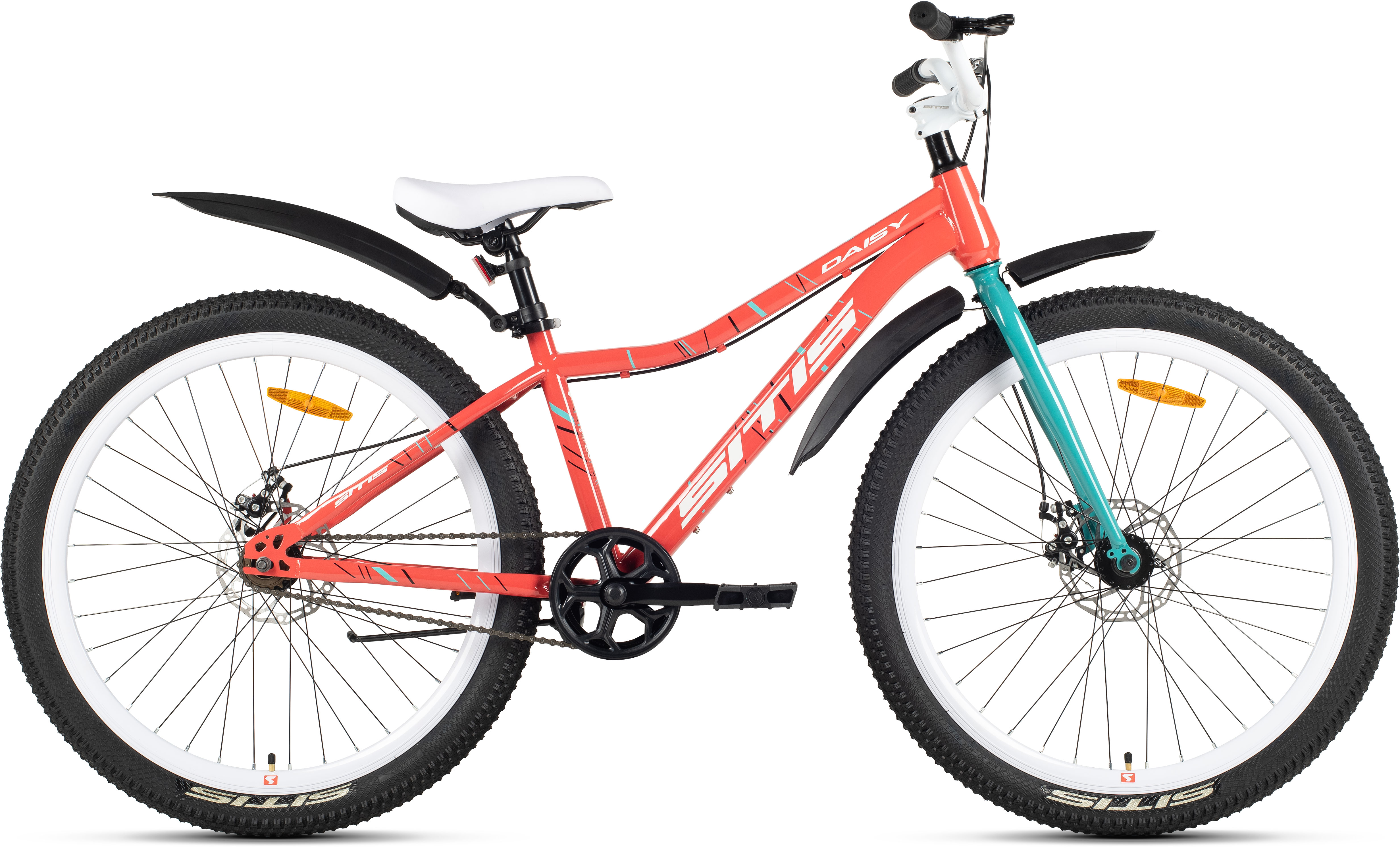Велосипед SITIS DAISY RIGID SINGLE 26" (2026) Red-Blue-White