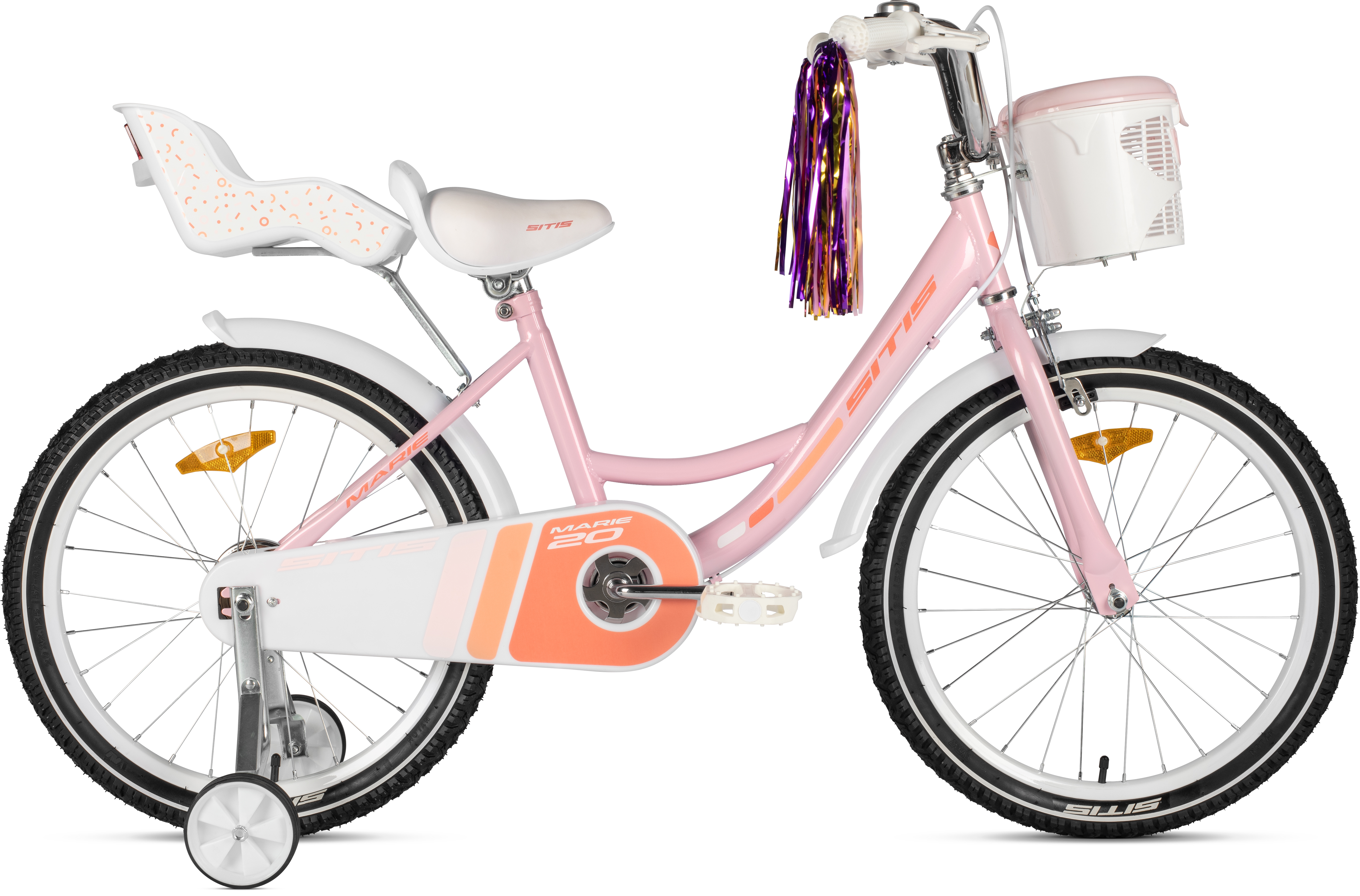 Велосипед SITIS MARIE 20" (2026) Coral-White