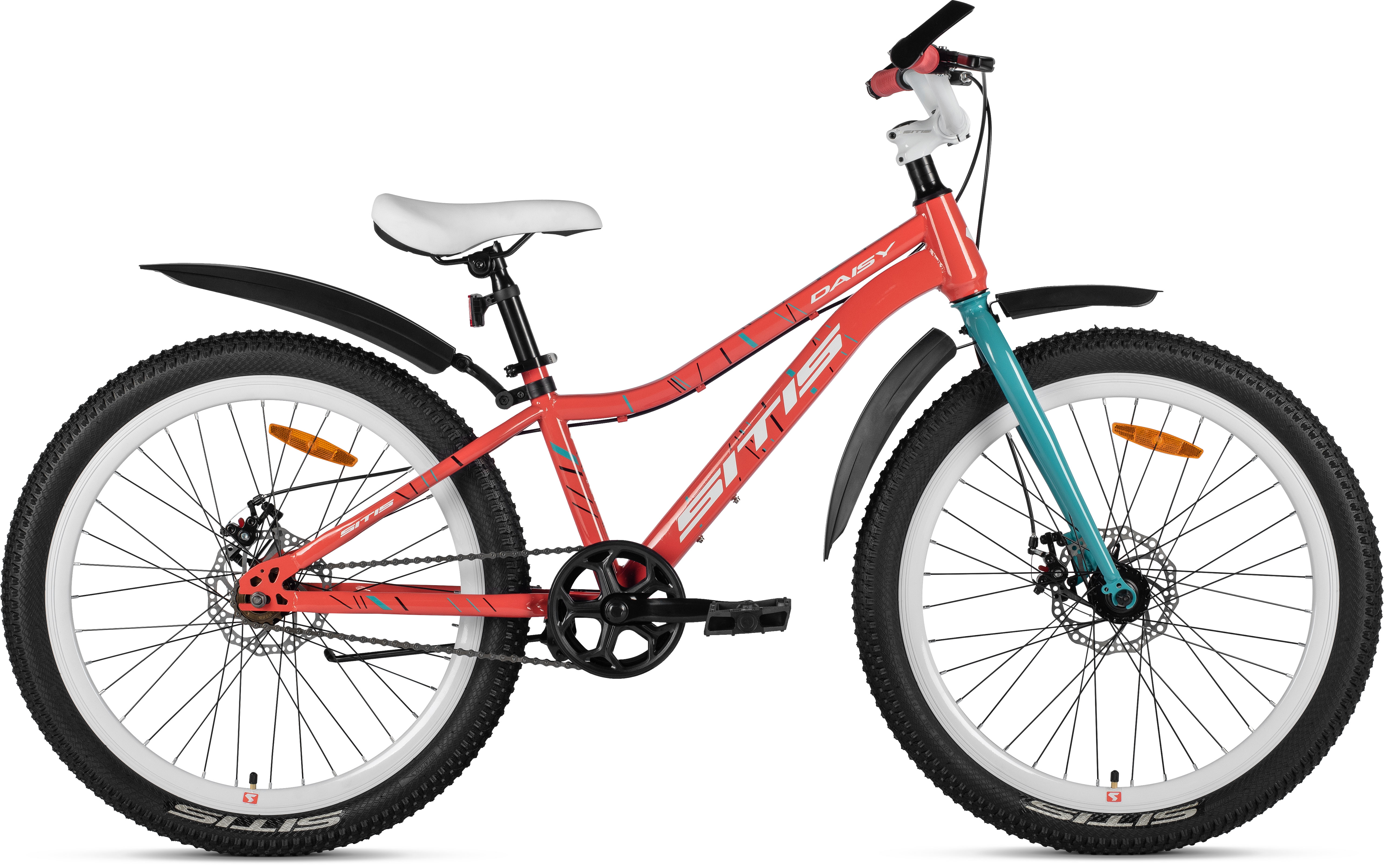 Велосипед SITIS DAISY 4.0 SINGLE MD 24" (2026) Red-White-Blue