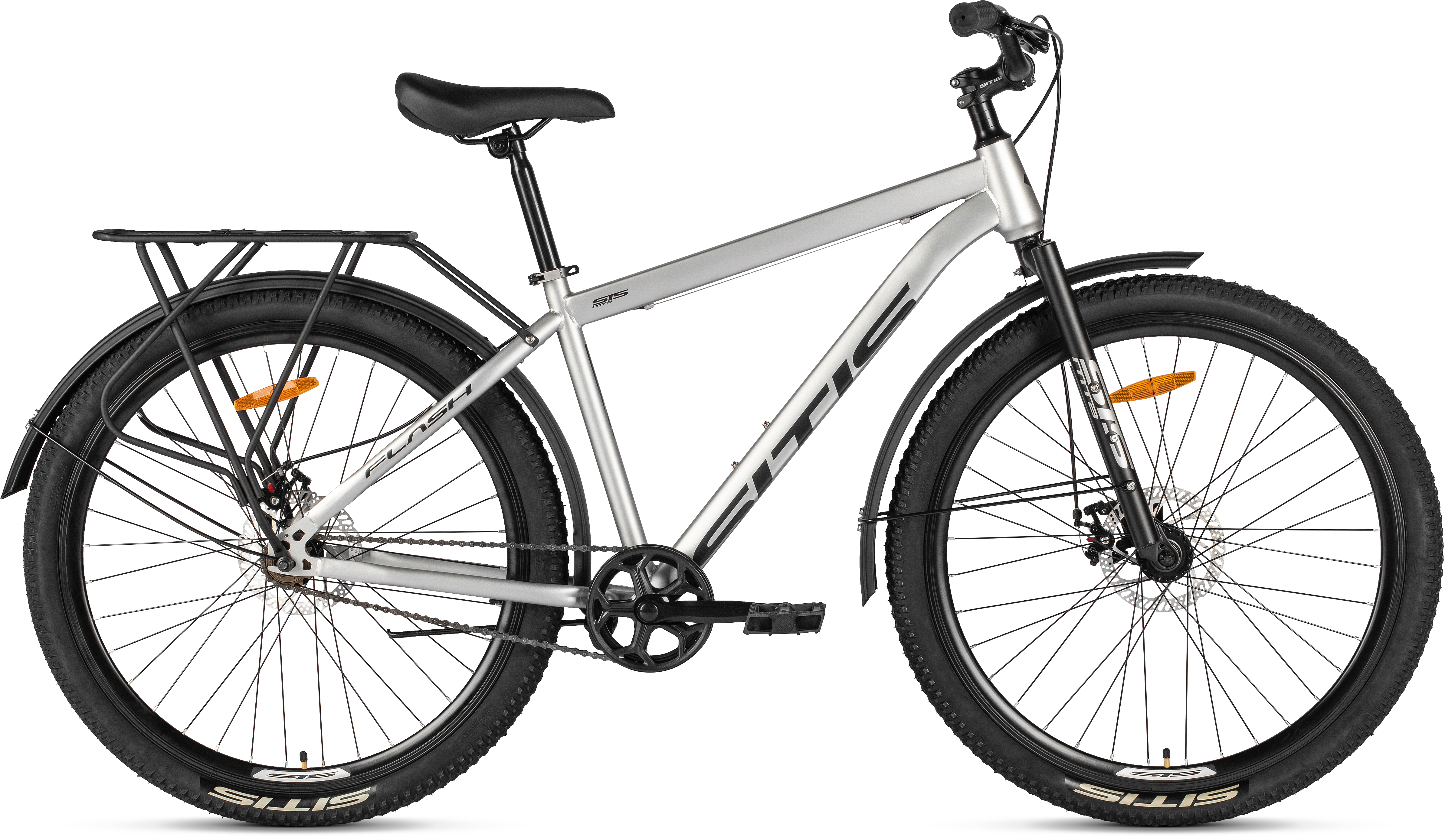 Велосипед SITIS FLASH RIGID SINGLE 27,5" (2026) White-Black