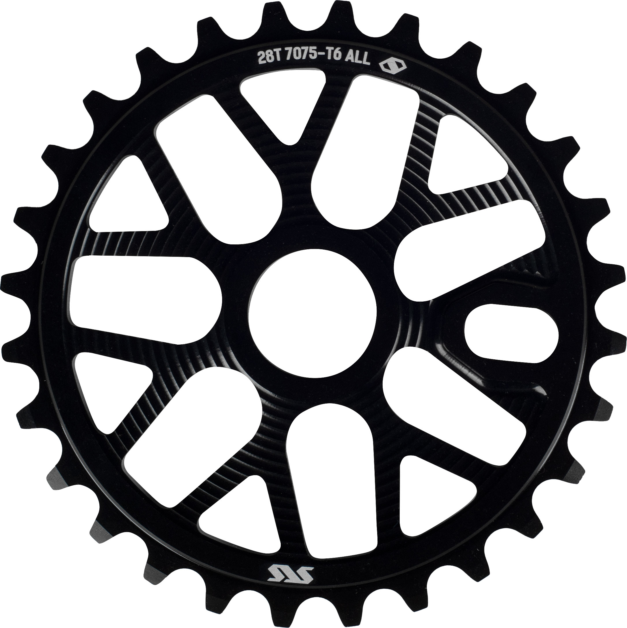 Звезда STS для BMX LC28 28T Alum 7075-T6 CNC черный