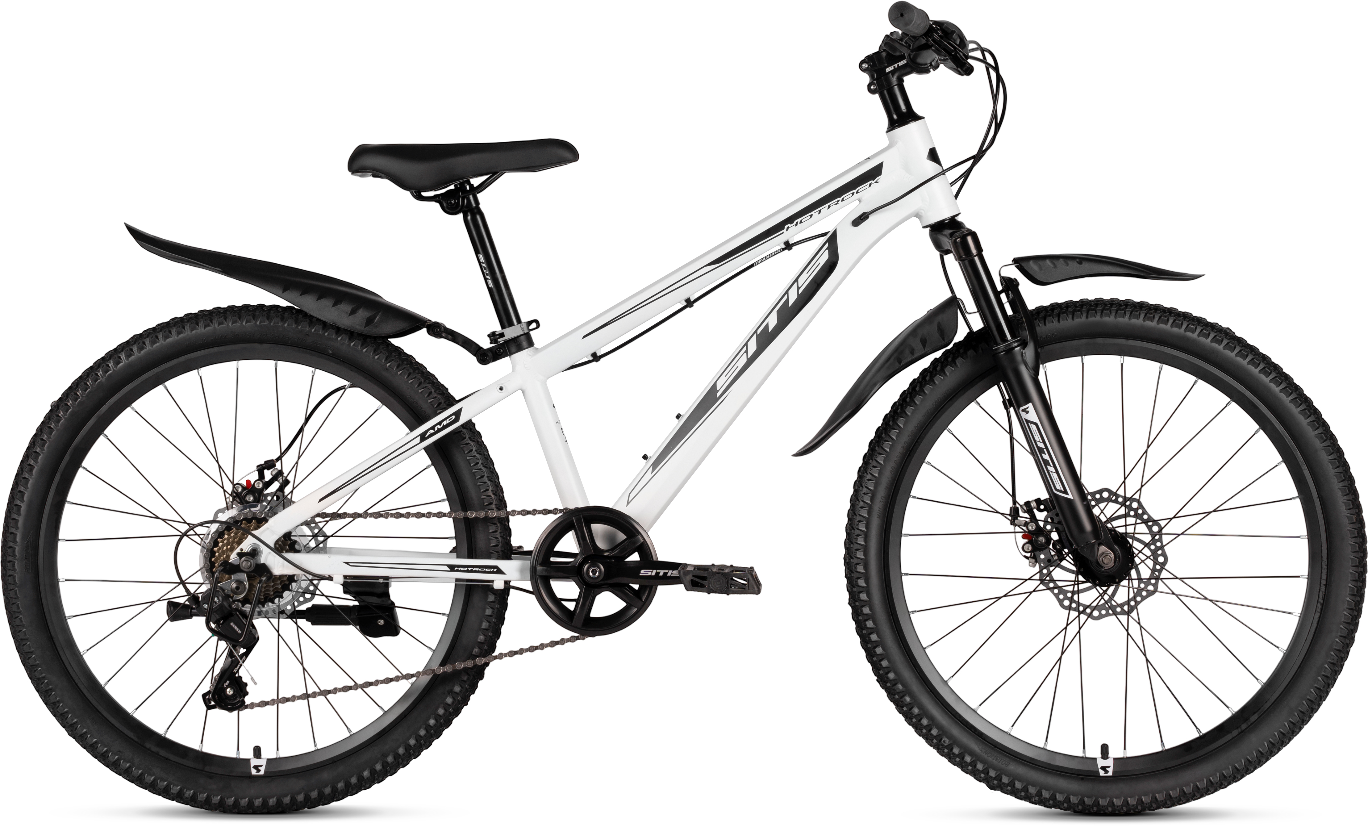 Велосипед SITIS HOTROCK AMD 24" (2026) Black-White