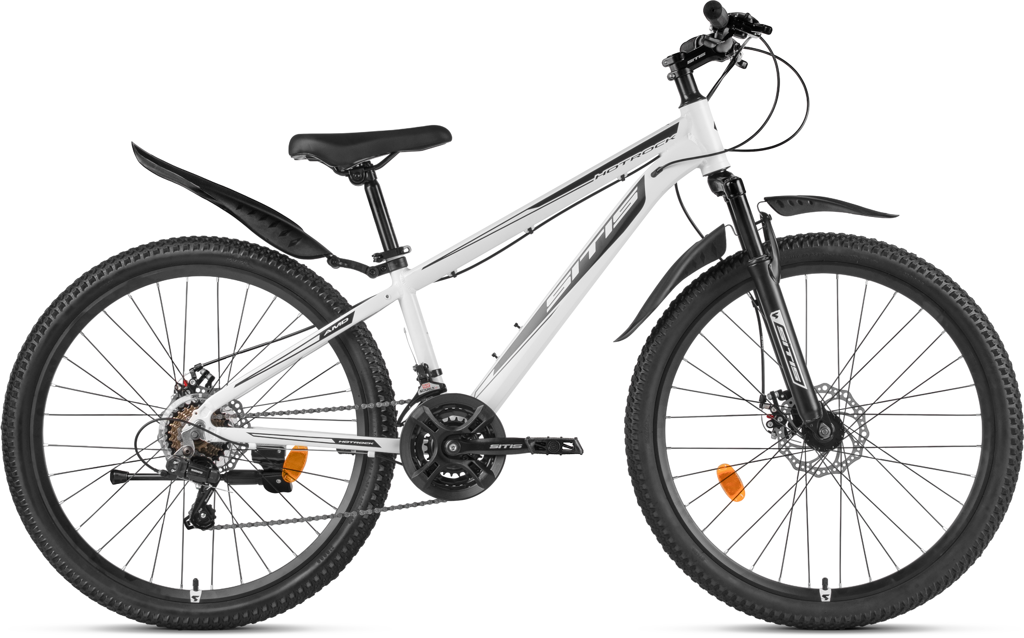 Велосипед SITIS HOTROCK AMD 26" (2026) Black-White