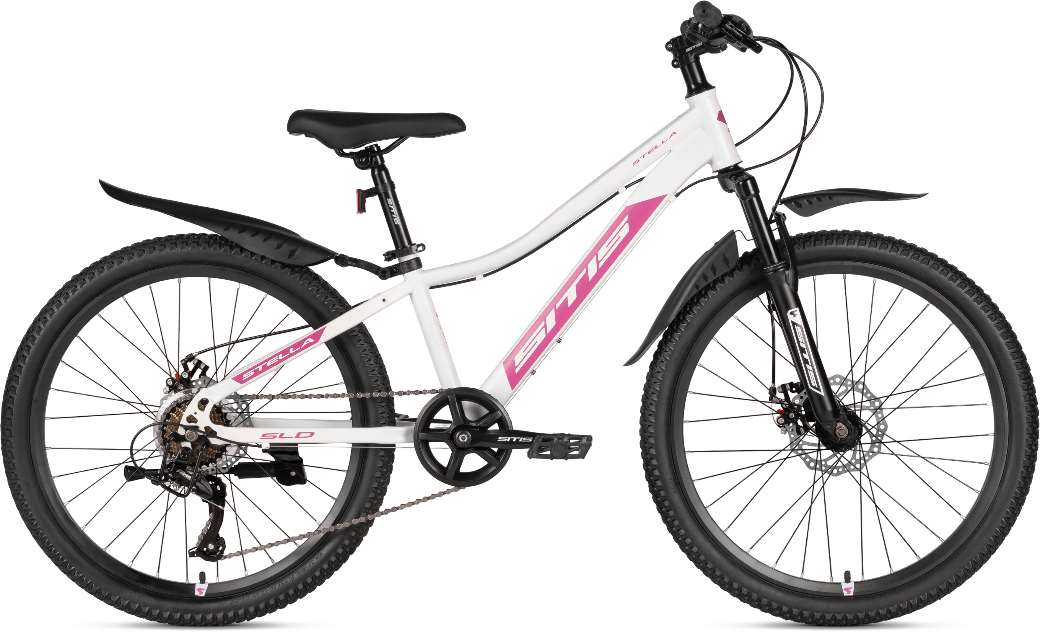 Велосипед SITIS Stella SLD 24" (2026) White-Pink