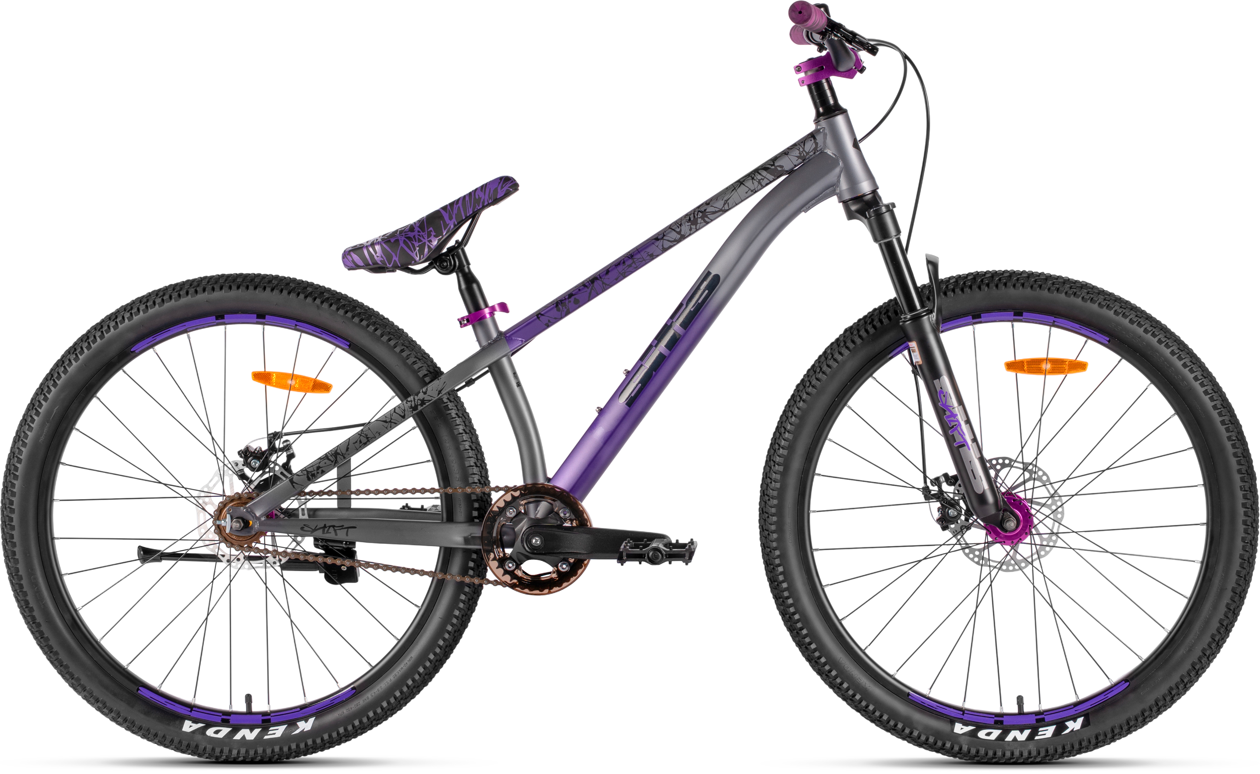 Велосипед SITIS SHIFT Single 26" (2026) Black-Purple