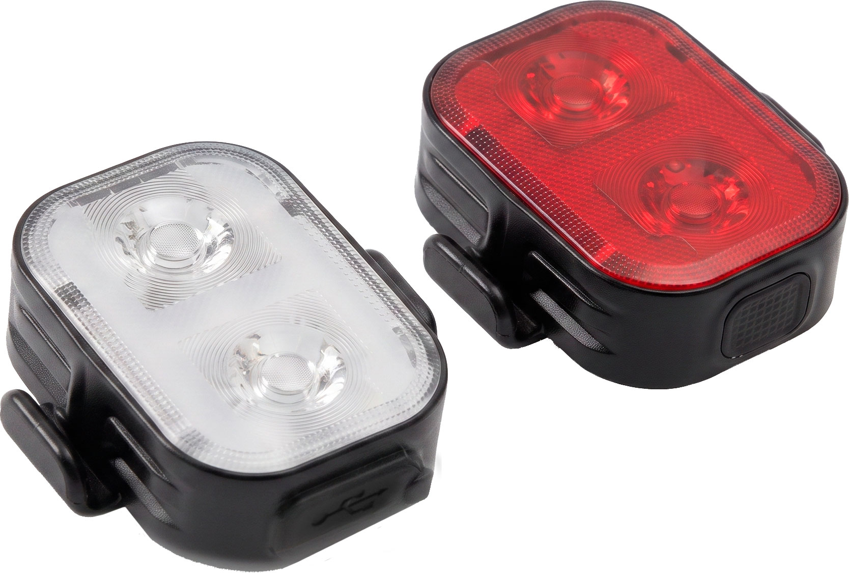 Комплект фонарей  STS BC-TL5660 перед/зад IPX6,600mAH/350mAH
